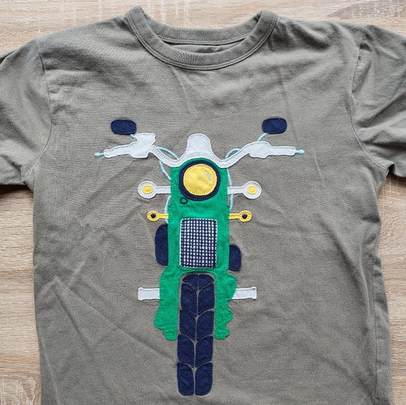 2012 nwot/ln Mini Boden motorcycle tee 7-8 years. - Picture 2 of 10